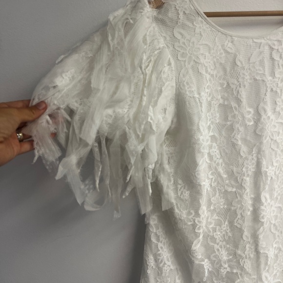 Free People Songbird mini lace dress size medium fits xs-m retails for $248 - Picture 4 of 7